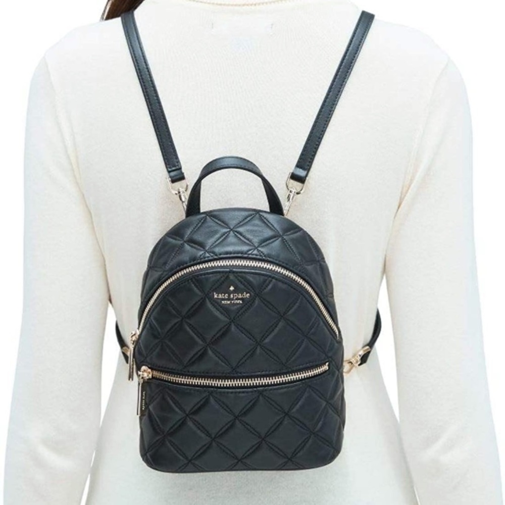 NWT Kate Spade Natalia Quilted Mini Convertible Backpack
